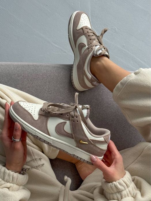 36-45 р кросівки Nike DUNK LOW Sail/ Beige