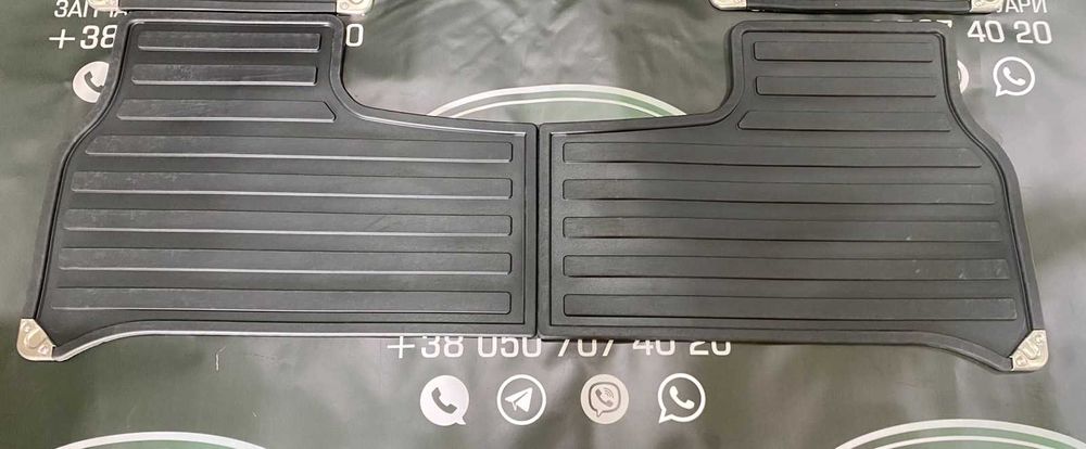 Гумові коврики резинові килимки салону Ренж Ровер Л322 Rang Rover L322
