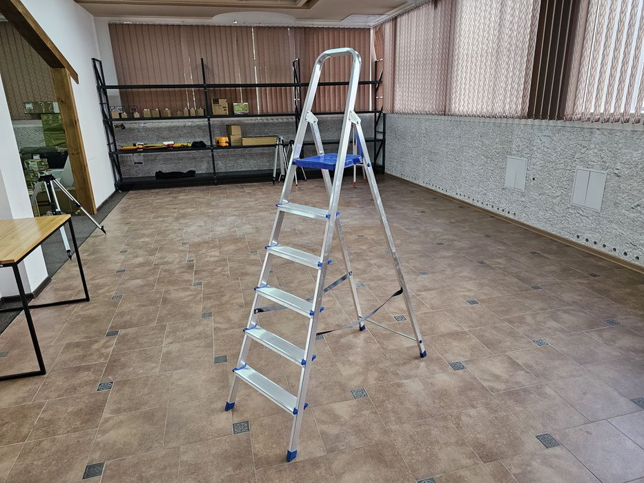 Стремянка до 200кг на 6 ступеней Алюминиевая Качественная Украина