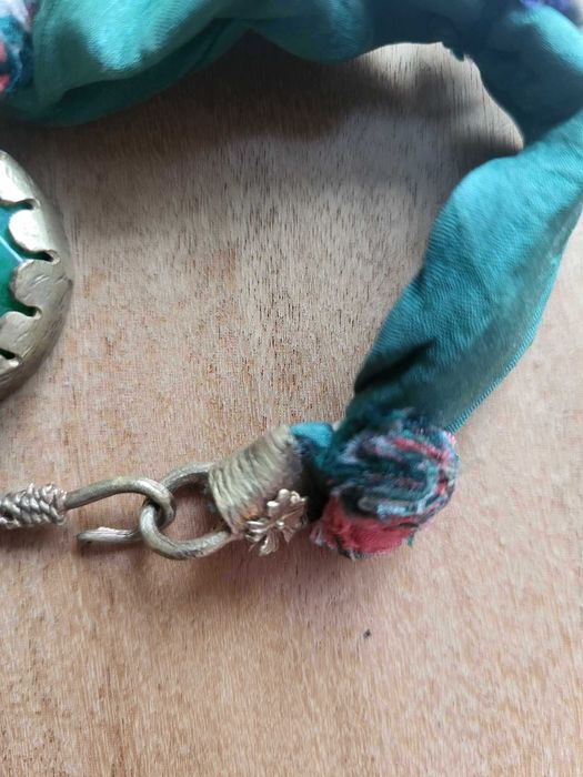 Pulseira Tecido com Pedra