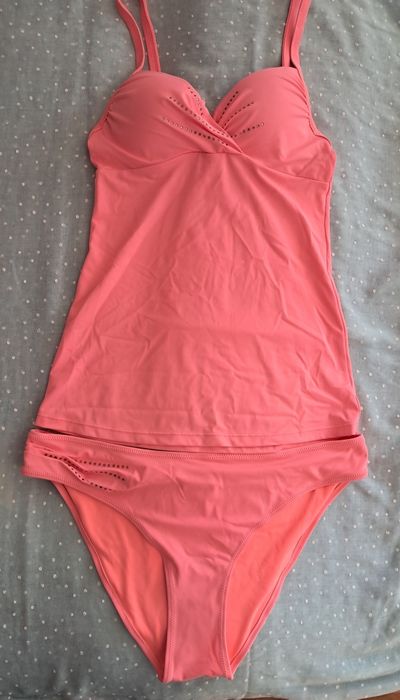 Tankini morelowe r.S+figi r.L"Esotiq"nowe
