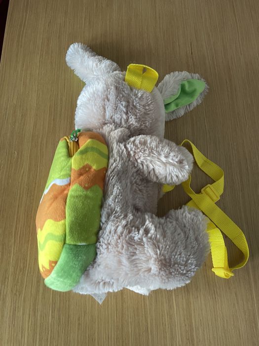 Mochila criança com urso, nova