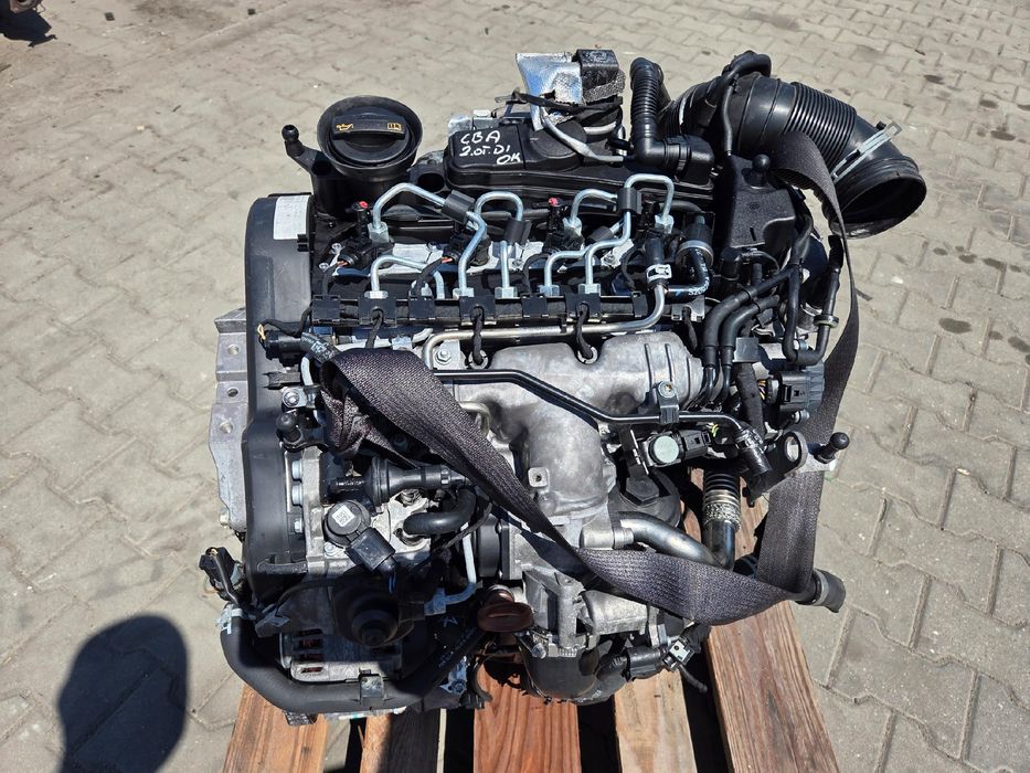 Passat B7 A3 Golf Vi Leon Ii Eos Silnik Cba 2.0 Tdi Goły