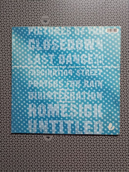 The Cure "Entreat" live at wembley