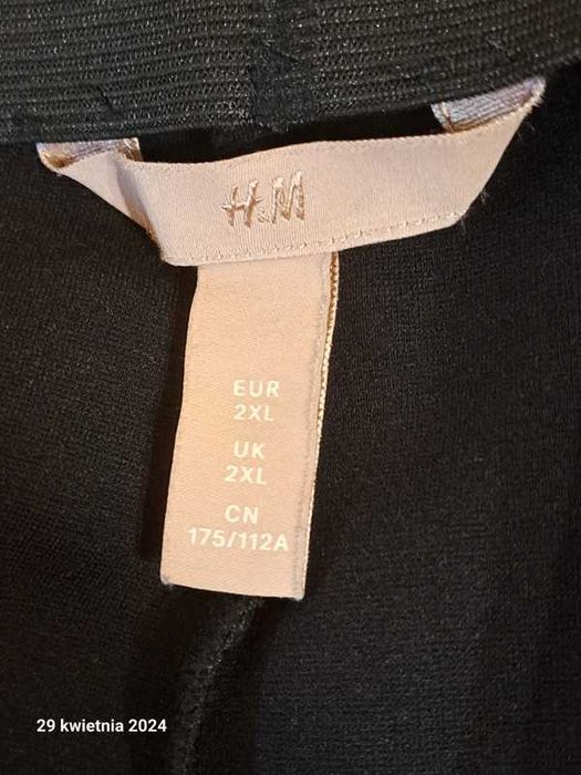 Legginsy z zamkiem H&M 50 52 54