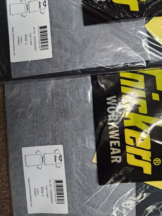 3-Pack Snickers 2590 logo koszulki robocze 3x  t-shirt BHP serwis