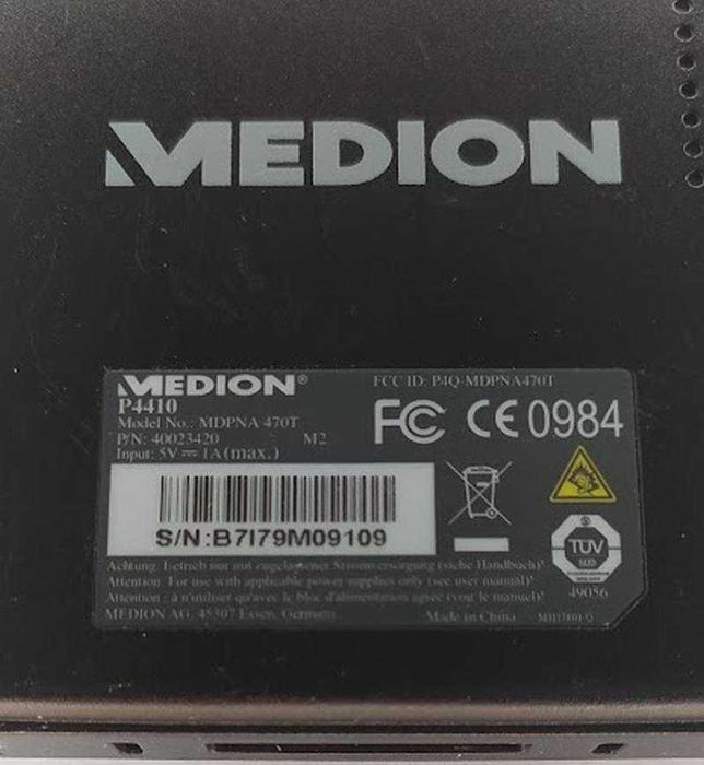 Nawigacja Medion P4410