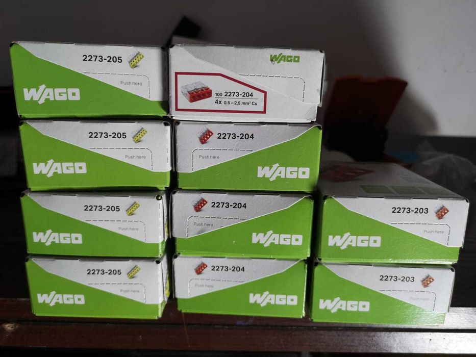 Złączki elektryczne WAGO