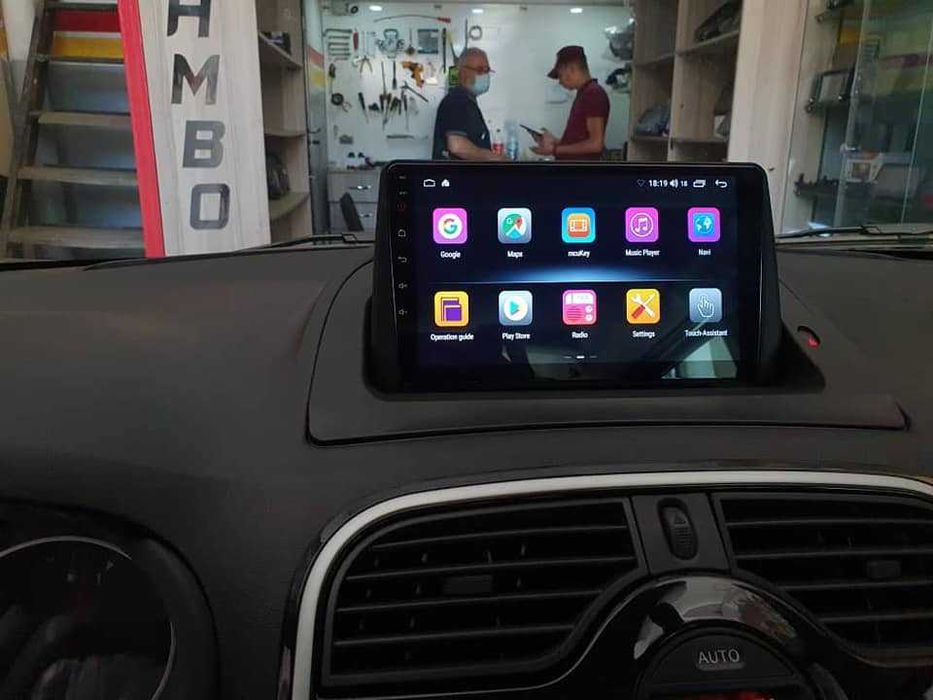 Rádio 2DIN 9" [4+64GB] • RENAULT Kangoo • (Após 2008) • Android GPS