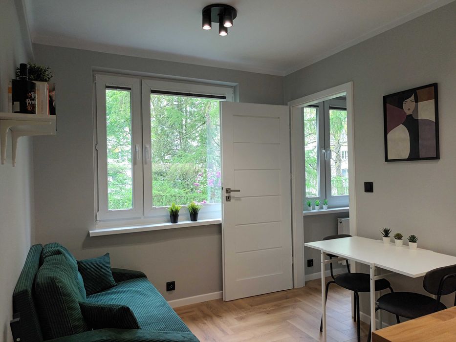 [EN] Ugorek | 2 pokoje, 24 m² | 3 min do tramwaju | Internet | od 1.11