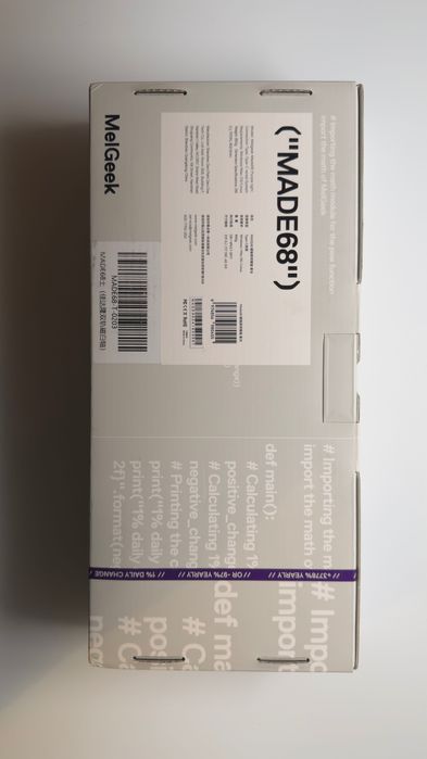 Klawiatura gamingowa MelGeek MADE68 – Magnetic Switch / Hall Effect / Rapid Trigger - stan IDEALNY