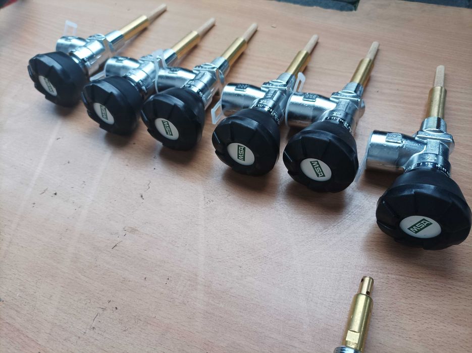 Zawory butli 300 bar msa Auer nowy z zabezpieczeniem