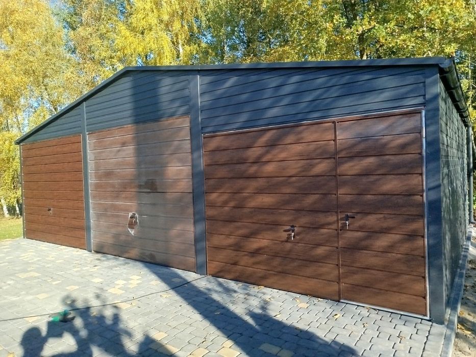 Garaże blaszane Drewnopodobne i nie tylko!!