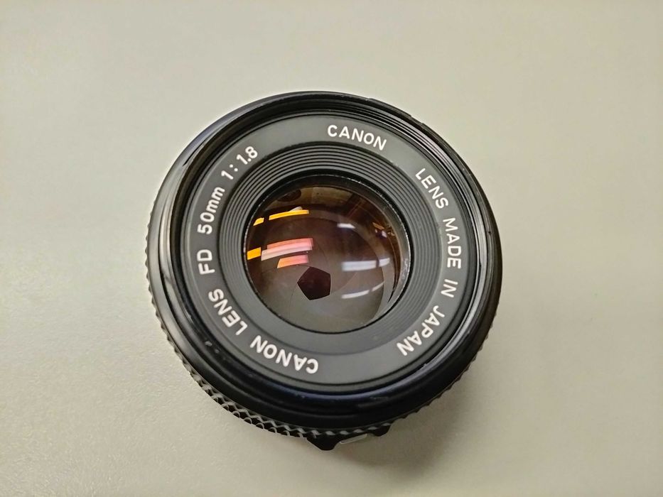 Objetiva Canon New FD 50/1.8