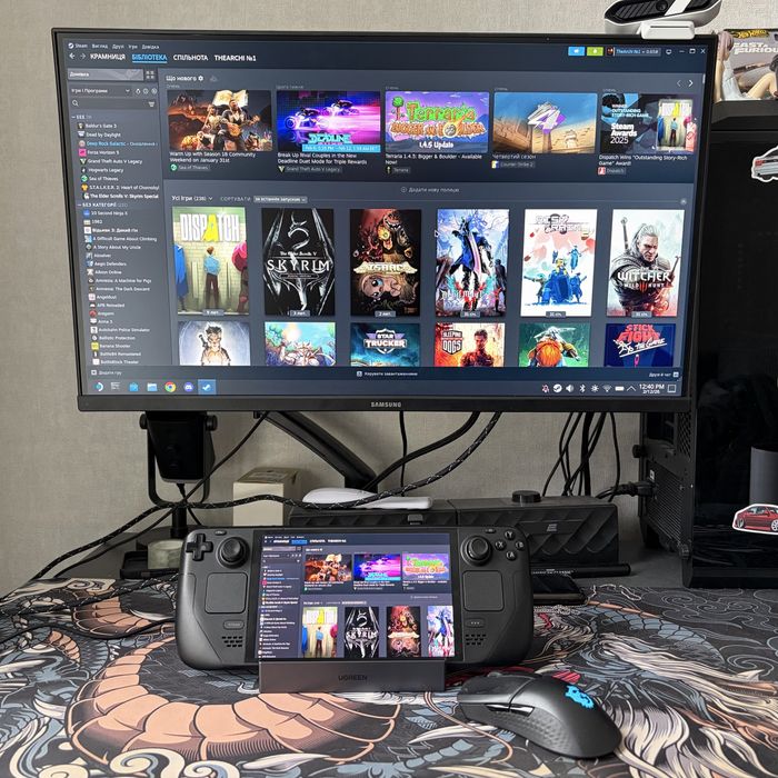 Док-станція UGREEN 6-в-1 USB-C Hub 4K 120Hz PD 100W нова