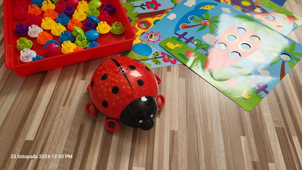 Gra i lampka biedronka