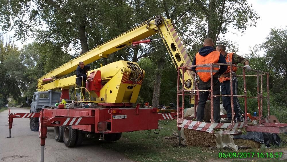 Послуги Автовишки від 15 до 45 метрів в м.Кривий Ріг + вся Україна