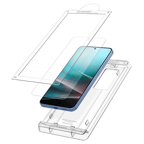 Szkło Hybrydowe Spigen Elite Shield "Ez Fit" Hd Galaxy S25 Clear