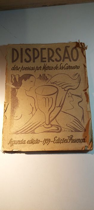 Dispersão - Mário de Sá Carneiro (2ª edição, 1939) | Ver Estado, Fotos