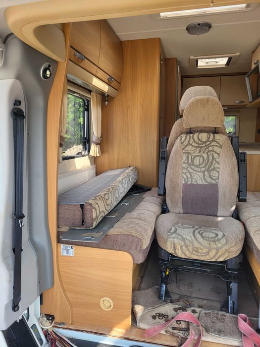 fiat ducato swift sundance 530 lp 2010r kamper zabudowa wyposażenie wnętrze środek kampera