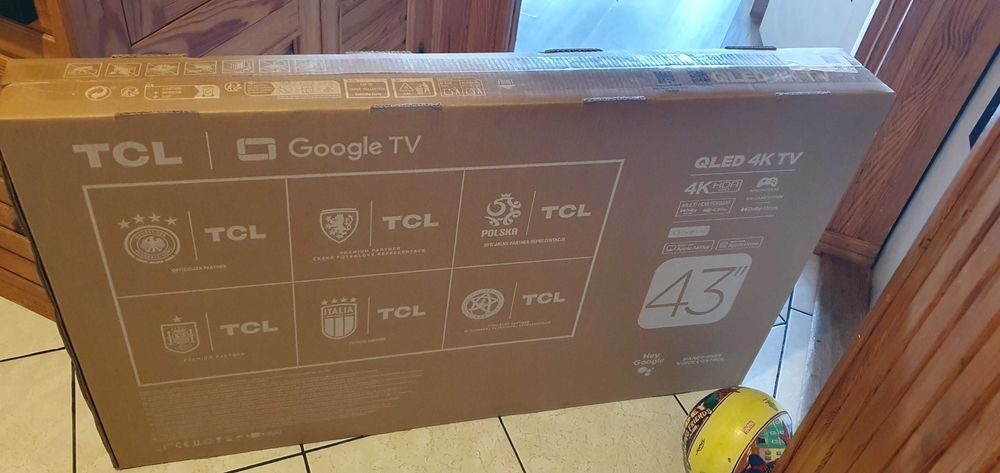 Telewizor TCL 43c655 QLED - uszkodzony