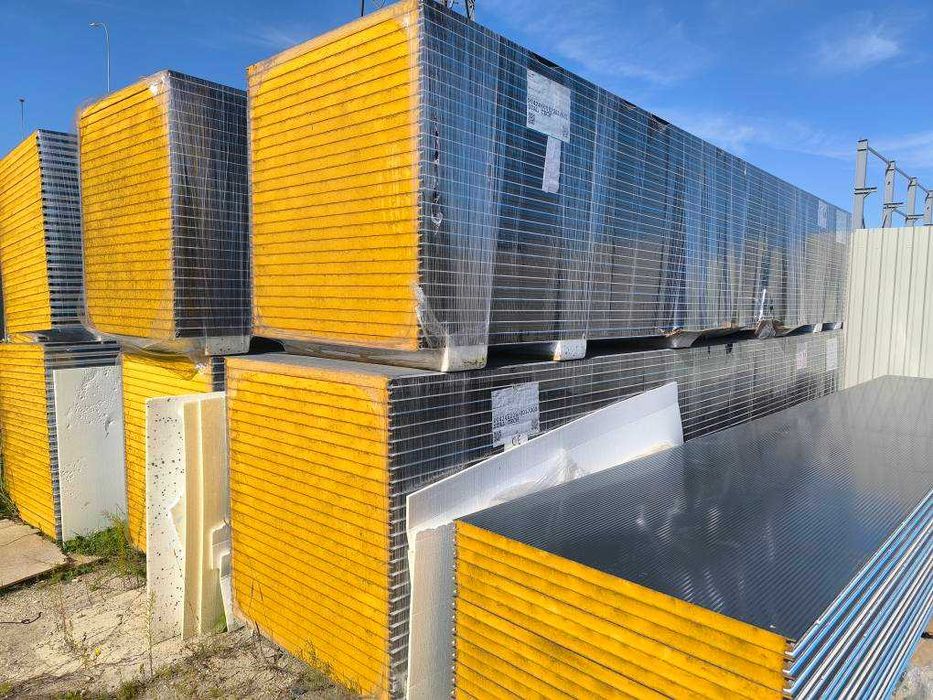 Płyty warstwowe PIR 40 mm antracyt