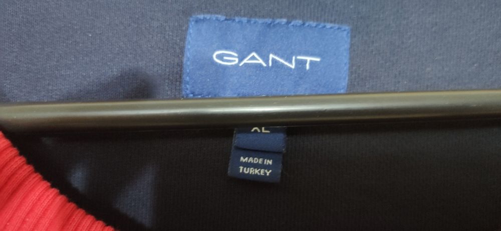Bluza  / Bluza GANT American Sportswear  Klasyczna Czerw