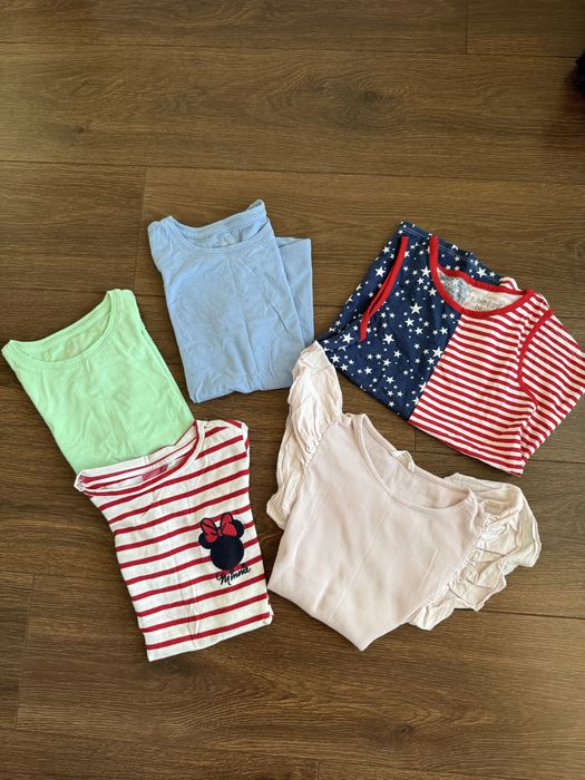 Paka ubrań dla dziewczynki, 122 i 128 cm, Zara, H&M, Reserved