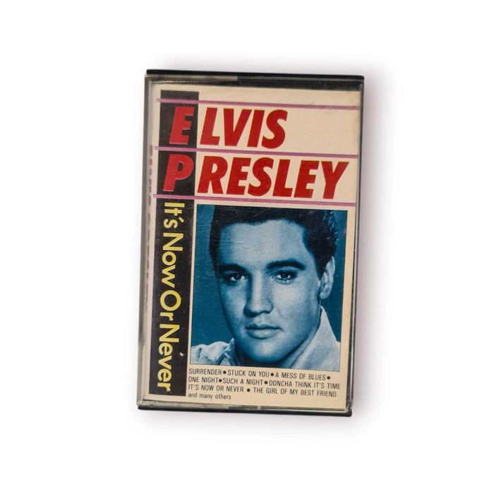 Cassete Vintage –Elvis Presley “It’s Now or Never” |SPA/Movieplay 1987