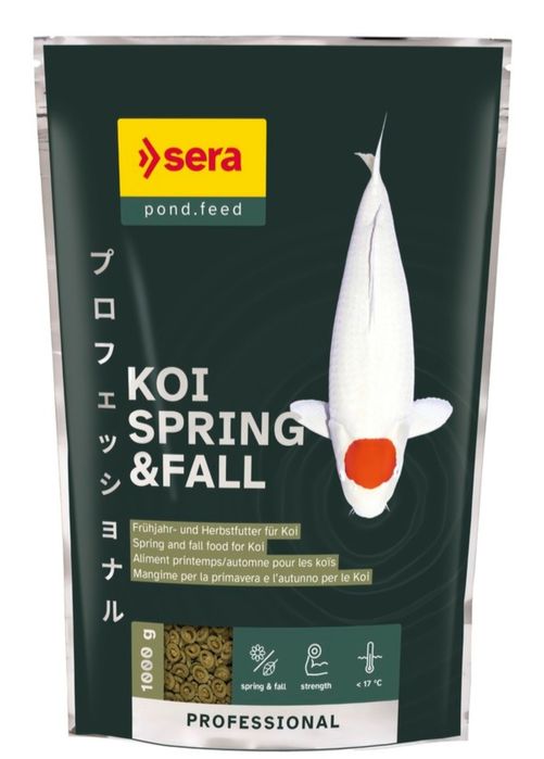Sera KOI PROFESSIONAL SPRING/AUTUMN 2,2kg pokarm dla karpi