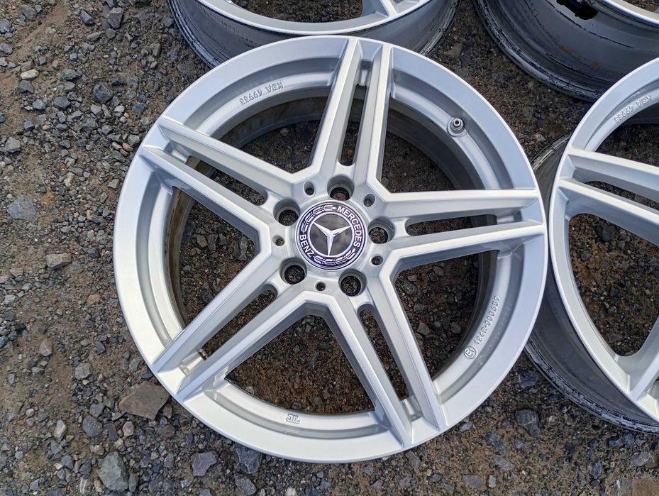Mercedes VW Audi 17cali 5x112 7Jx17H2 ET48,5 Idealny stan + czujniki