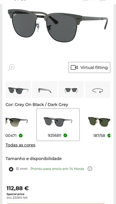 Ray-ban 3716 Novo Clubmaster Metal