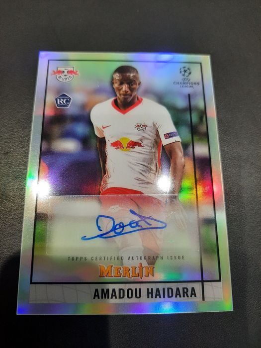 Футбольна картка автограф Amadou Haidara