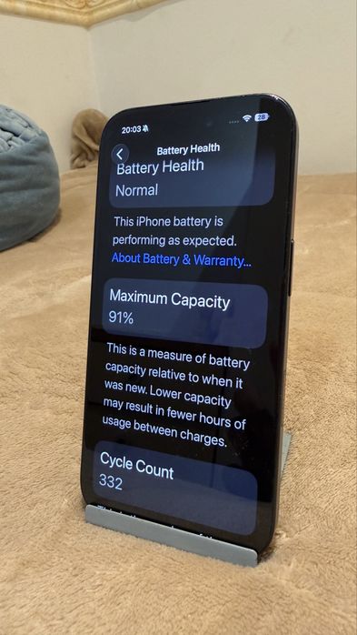 Iphone 16 128gb 91% bateria e capas