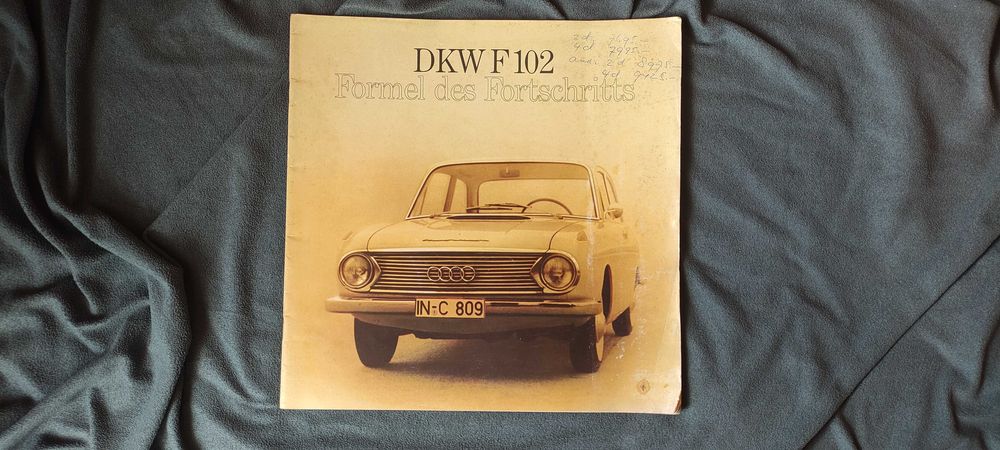 Prospekt Auto Union DKW F 102