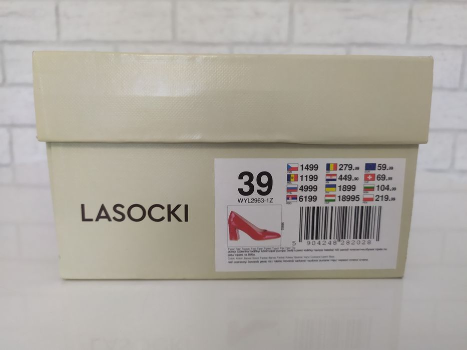 Czółenka Lasocki (rozm. 39)