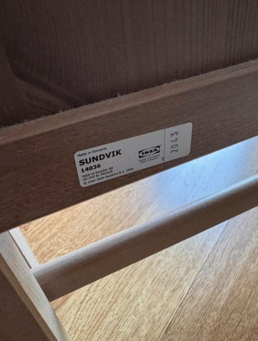Berco ikea sundvik e colchao , td em bom estado