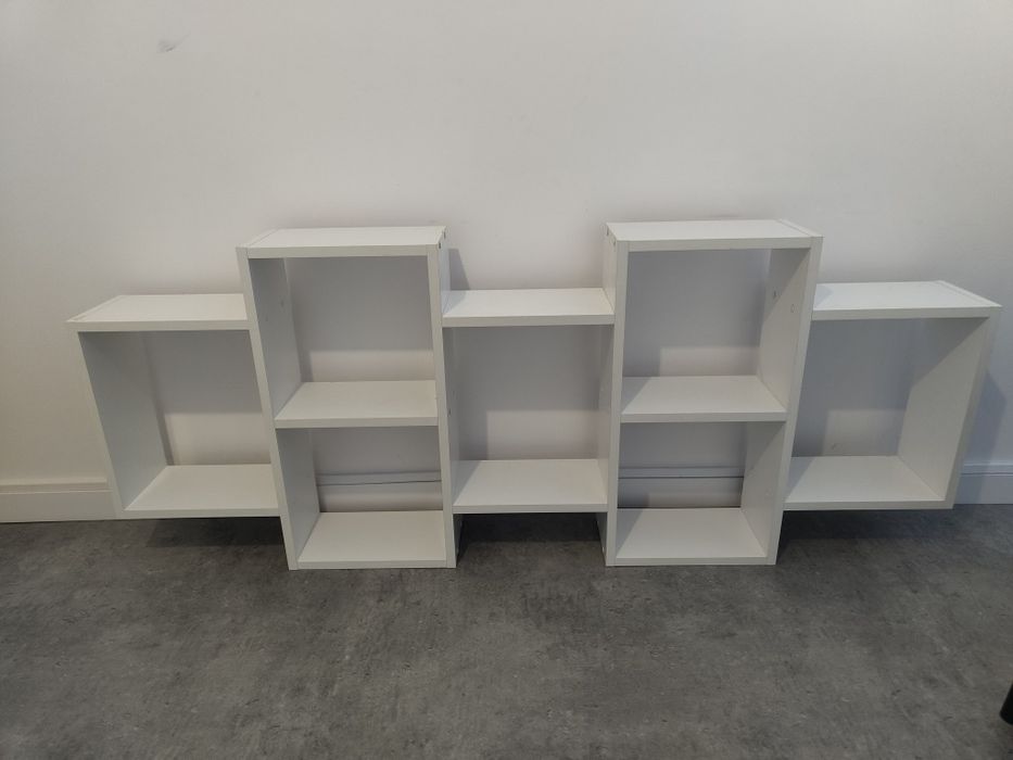 Regał ścienny wiszący 161x65x18 cm