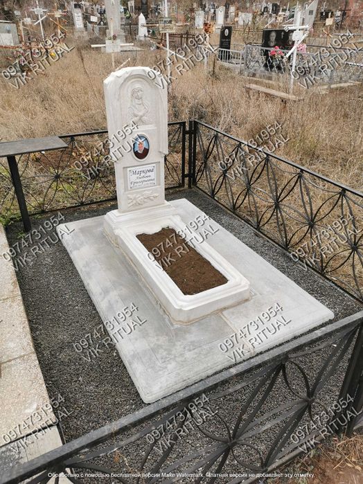 Памятники бетонные