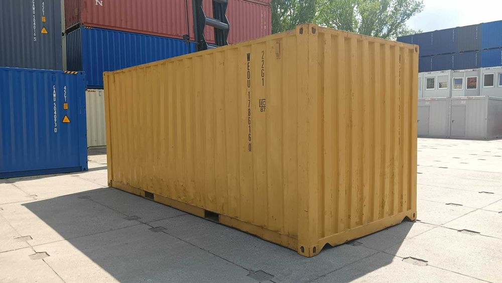 Kontener morski 20 DV / 6 metrowy, używany / PZ
