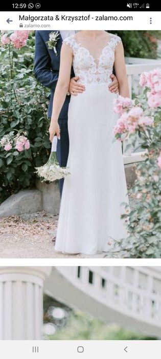 Suknia ślubna 36