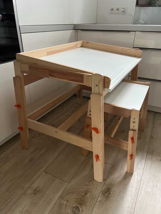 Stolik biurko dla dziecka IKEA FLISAT komplet