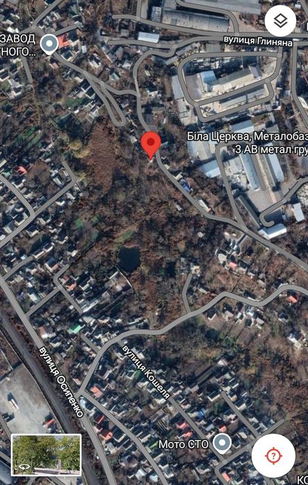 Земельна ділянка під будівництво Глиняна ( недалеко центр)
