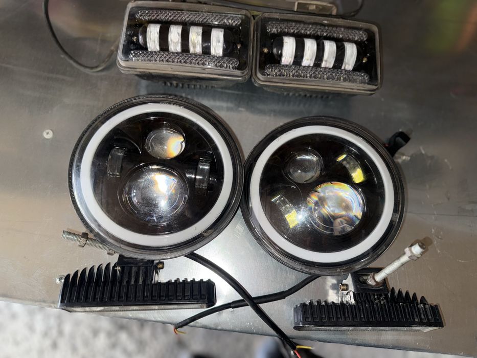 Птф/противотуманки галоген и лед