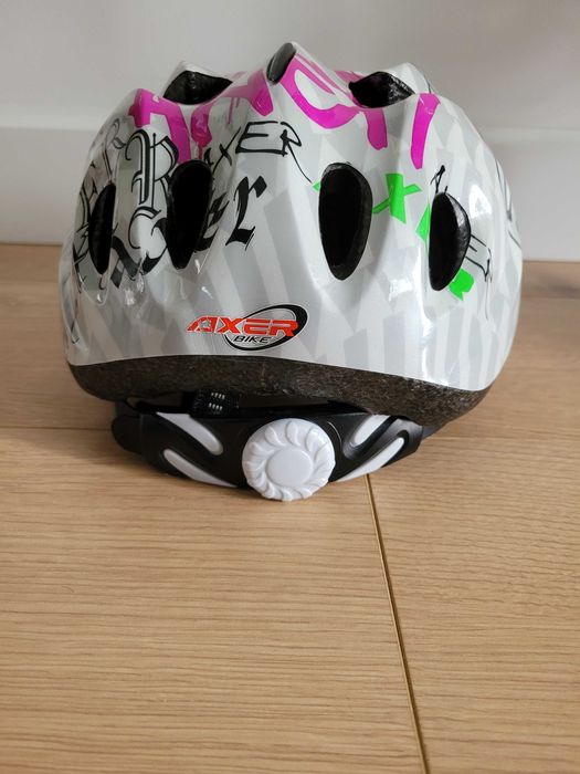 Kask rowerowy dziewczęcy Axer Cool Gracula rozmiar S (48-52 cm)
