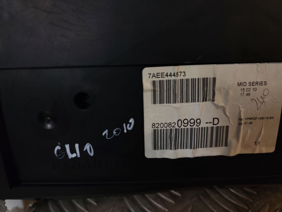 Quadrante Painel Instrumentos Renault Clio 3 III 1.2 DP 09 a 2012