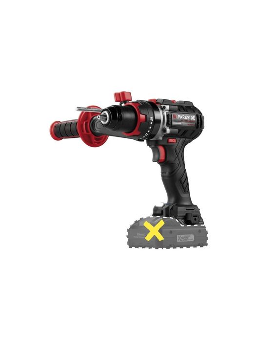 Berbequim impacto recarregável 20V parkside performance