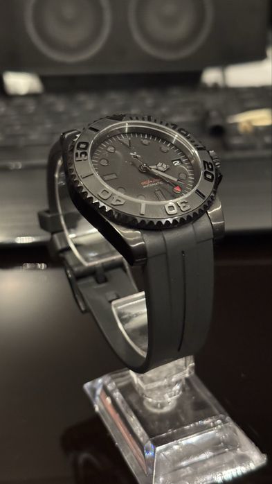Seiko MOD Yacht-Master All Black Automatic – jak nowy