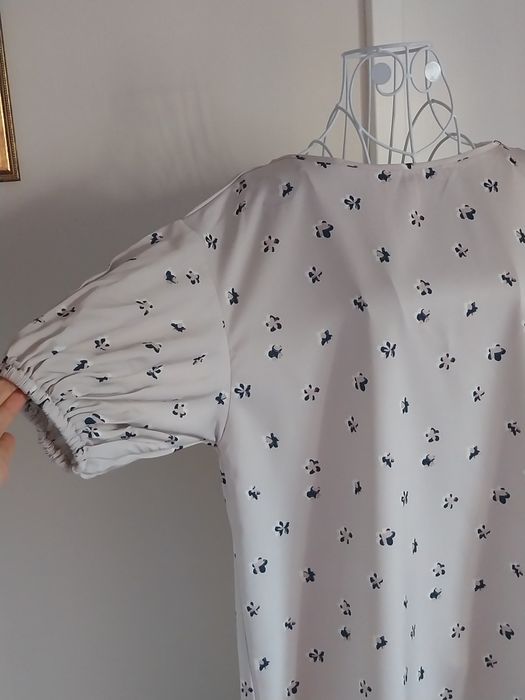 Vestido fluido | Shein | manga balão | Tamanho S | novo com etiqueta