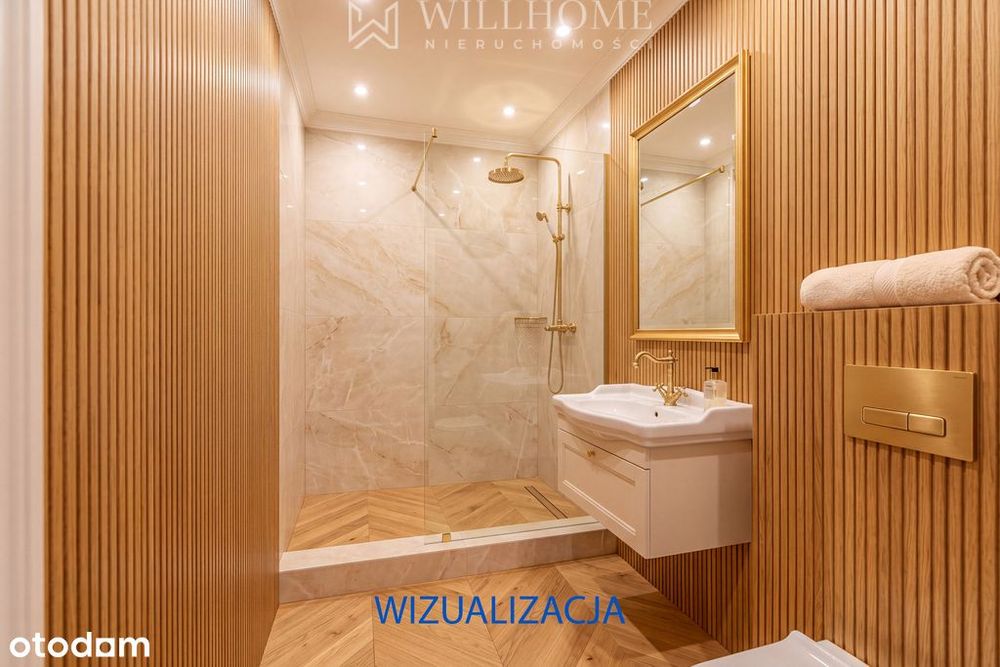 2 pokoje z ogrodem w willi (do remontu)